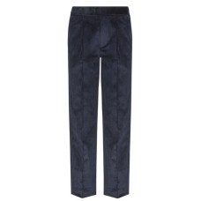 Lady Lane Navy Pull up Jnr Cord Trousers