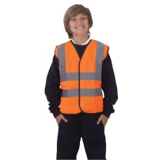 YOKO HI VIS CHILDRENS WAISTCOAT