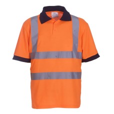 YOKO HI VIS SHORT SLEEVE POLO