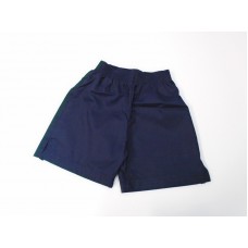 Lady Lane Navy Cotton Shorts