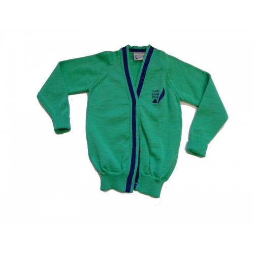Lady Lane Girls Green Cardigan