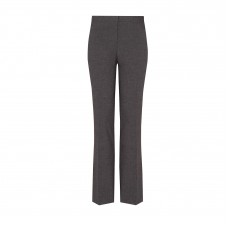 Girls Senior Trouser Slim Fit Grey