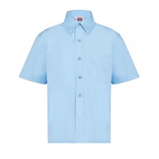 Shirt Short Sleeve Twin Pack Blue