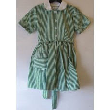 Lady Lane Girls Green/White Dress