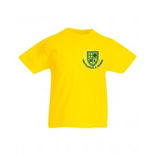 Lightcliffe C of E PE T-shirt Yellow